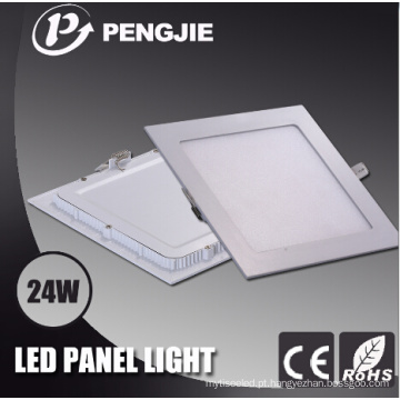 Luz de painel branca quadrada do diodo emissor de luz 24W para interno com CE